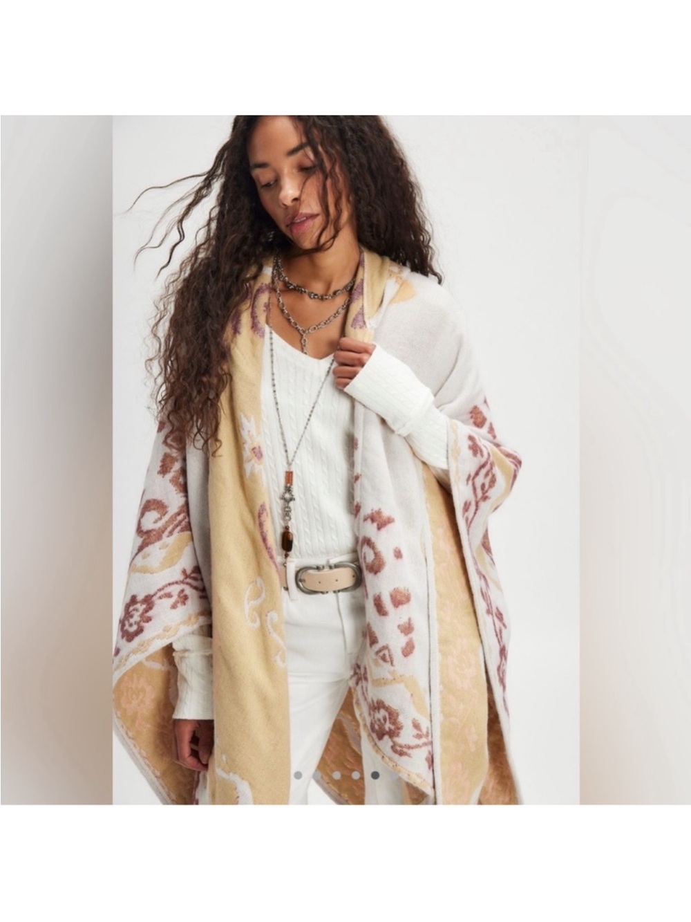 Free People Rown Printed Duster - Picture 4 of 7